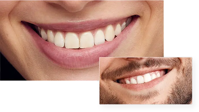 Sorrisos de pacientes